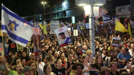 Zehntausende Israelis protestierten für Ende des Gaza-Kriegs
