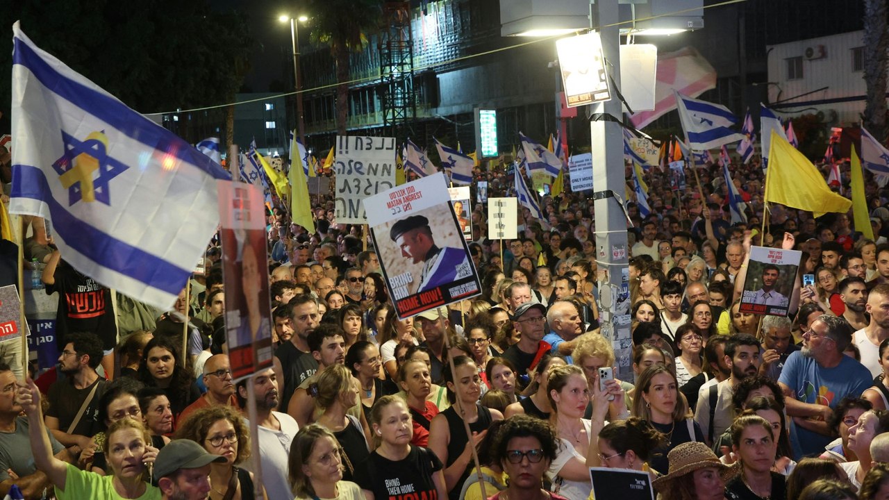 Zehntausende Israelis protestierten für Ende des Gaza-Kriegs