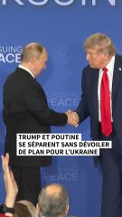 Guerre en Ukraine : Trump et Poutine se sont séparés sans dévoiler leur plan pour une paix durable