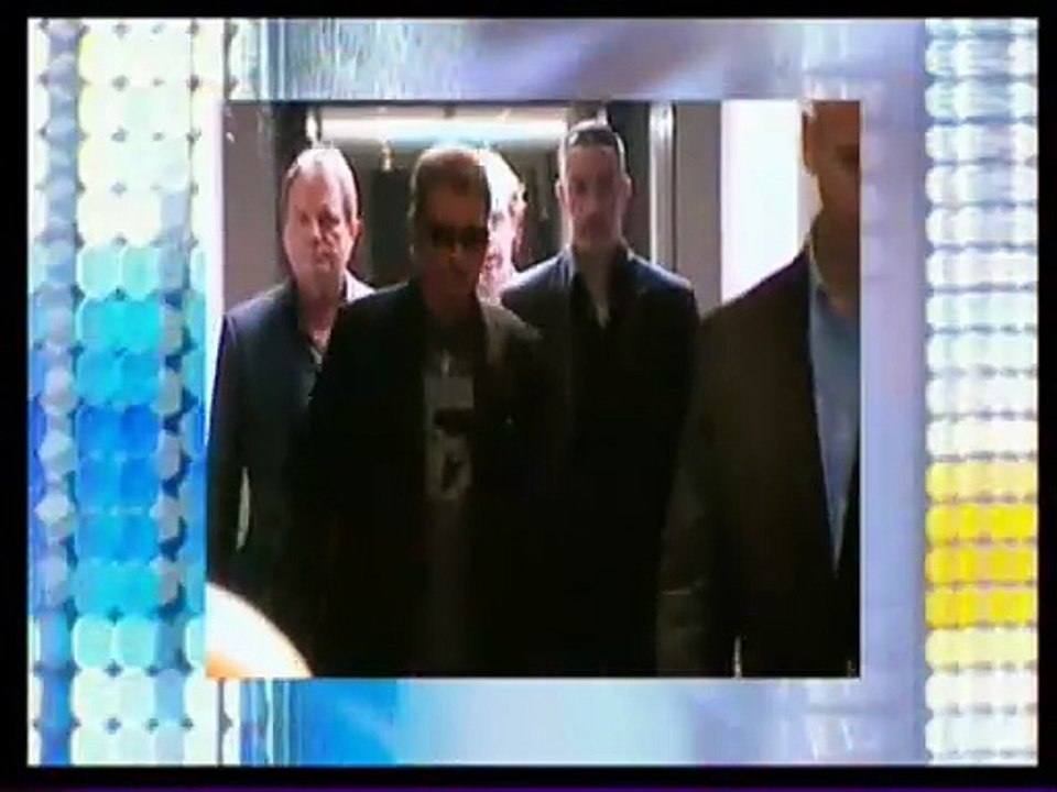 Johnny Hallyday à Cannes – Interview Canal+ pour "Vengeance" (23 mai 2009)
