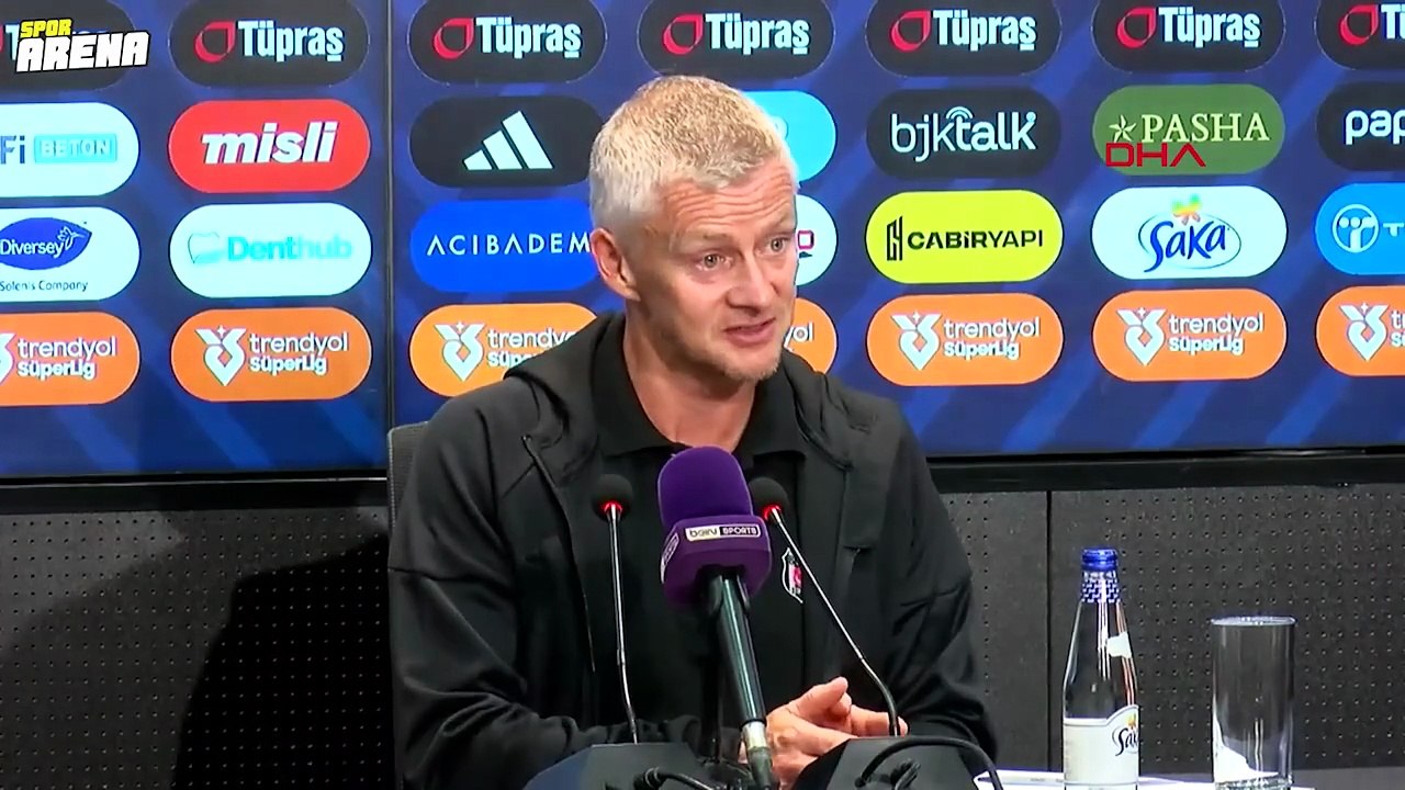 Ole Gunnar Solskjaer: 'Takımı beğendim, Beşiktaş ruhunu gösterdik!'
