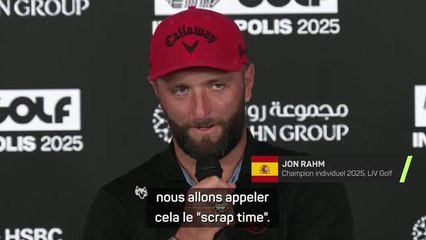 LIV Golf - Rahm champion en individuel grâce à la mentalité “scrap time” de Call of Duty