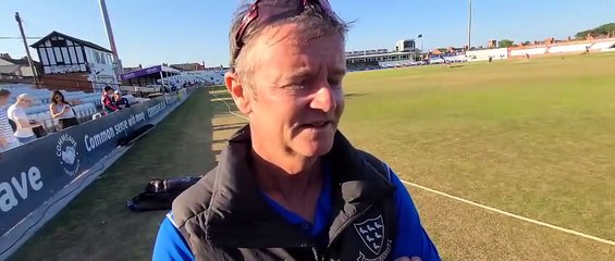 Sussex coach Grant Flower on their win v Northants in the One Day Cup