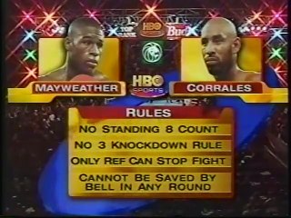 Floyd Mayweather Jr vs Diego Corrales - HBO 1-20-2001