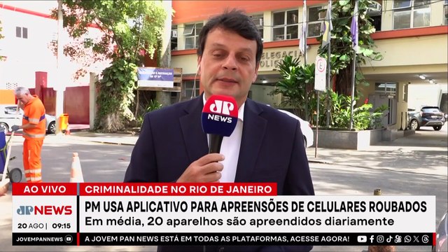 PM do Rio usará aplicativo para apreensão e recuperação de celulares roubados