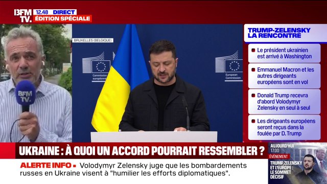 Territoires, sécurité...Les enjeux cruciaux de la rencontre de Volodymyr Zelensky et des Européens avec Donald Trump