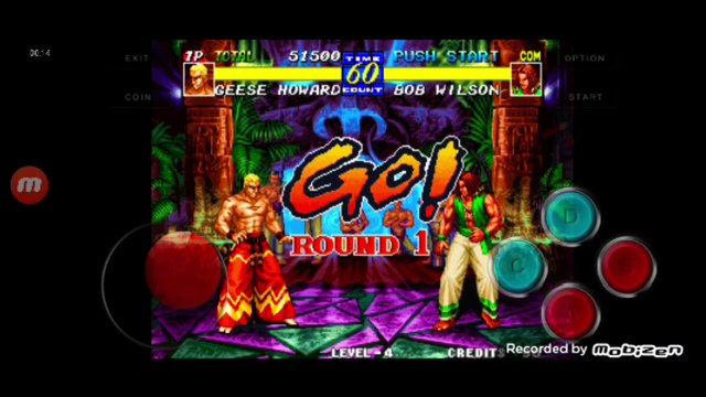 Fatal Fury 3 Geese Howard vs Bob Wilson fala de vitória do Geese Howard em português