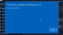 Windows 11/10 Reset Failed? How To Solve “No Changes Were Made” Error Easily