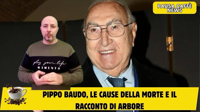 Pippo Baudo, le cause della morte e il racconto di Arbore