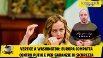 Vertice a Washington Europa compatta contro Putin e per garanzie di sicurezza