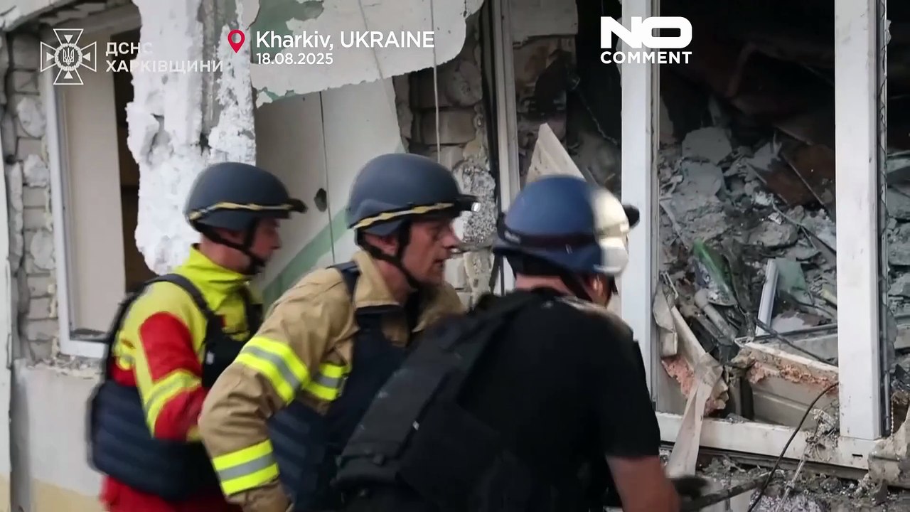 NO COMMENT: Ataque con drones rusos en Járkov, 7 muertos y 20 heridos