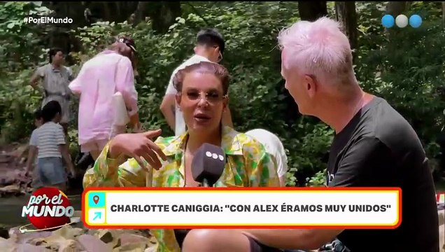 Charlotte Caniggia habló del distanciamiento con su hermano, Alex