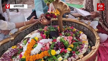 वऱ्हाडातील हरिद्वारमध्ये एक शिवलिंग पाताळात एक गुप्त; 'पाताळेश्वर' आणि 'गुप्तेश्वर' मंदिरात भाविकांची गर्दी