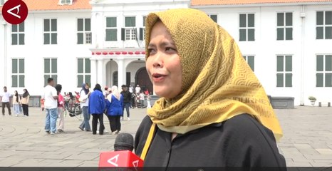 Cerita mereka yang menikmati Kota Tua Jakarta saat libur HUT ke-80 RI - ANTARA News