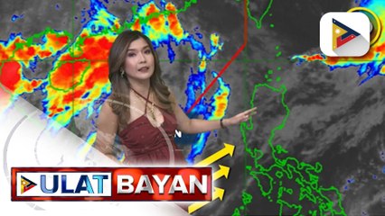 Bagyong #HuaningPH, magpapaulan sa ilang bahagi ng Luzon; habagat, iiral sa Palawan | ulat ni Ice Martinez