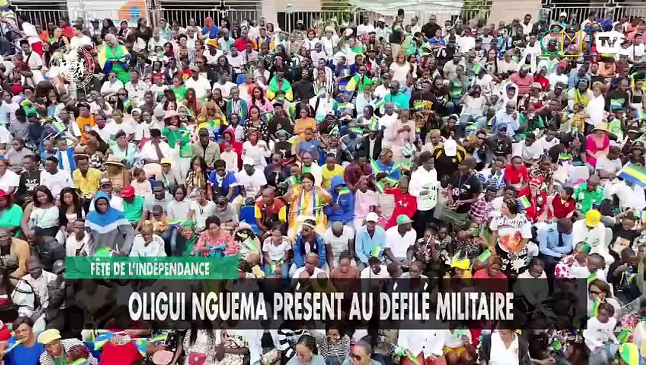 [#Reportage] Fête de l’Indépendance : Oligui Nguema présent au défilé militaire