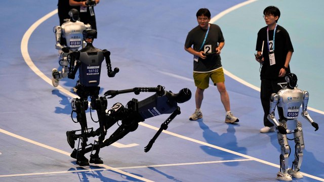 Carreras, tropezones y medallas: Así han sido los primeros juegos olímpicos para humanoides