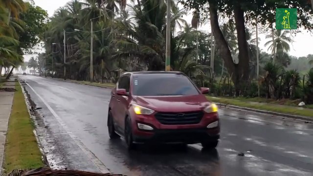 Los efectos del huracán Erin fueron mínimos en la costa norte de República Dominicana