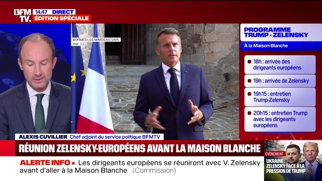 Les dirigeants européens se réuniront avec Volodymyr Zelensky avant d'aller à la Maison Blanche