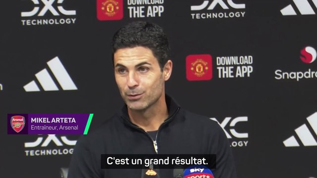 Arteta : On construit quelque chose de spécial