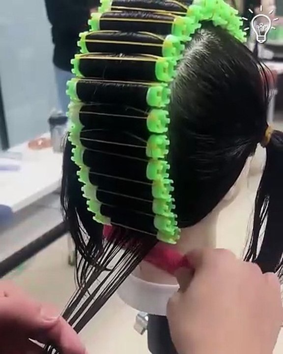 How permanent curls are actually created!