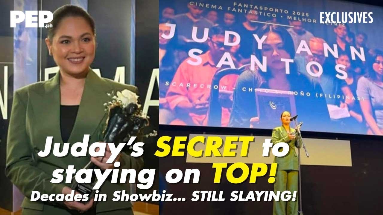 How Judy Ann Santos KEEPS SHINING after decades in showbiz | PEP Exclusives