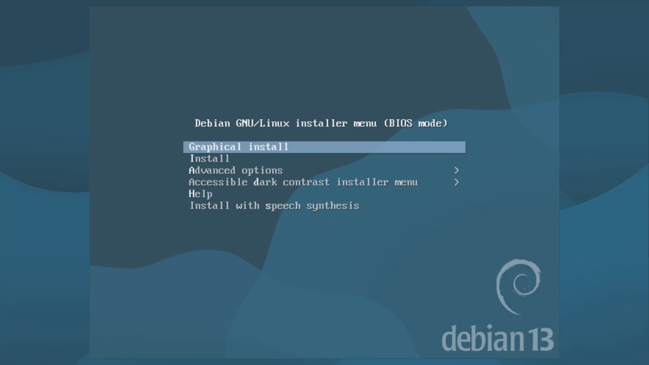 Debian 13 (Trixie) Installation - Complete Step-by-Step Guide