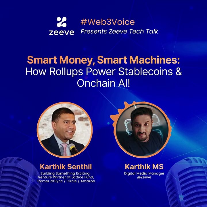 Smart Money, Smart Machines: How Rollups Power Stablecoins & Onchain AI!