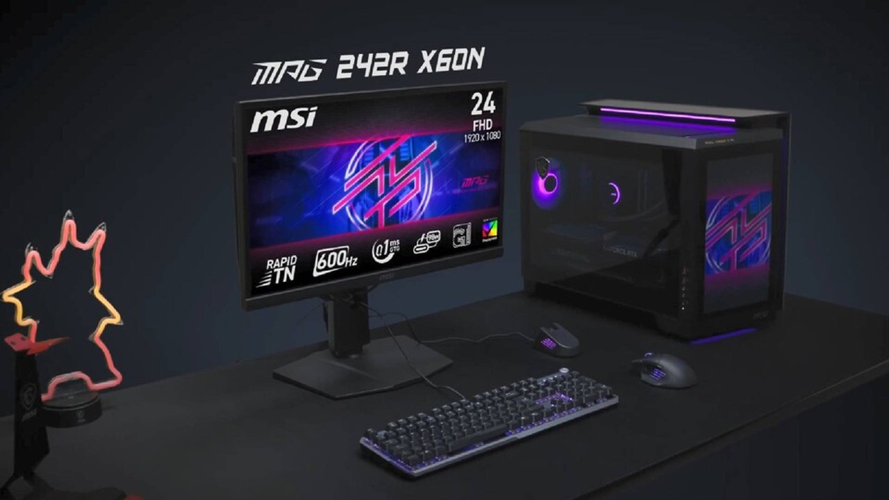 Gaming mit bis zu 600 Hertz: MSI bringt neuen Monitor für Spieler