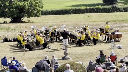 Crediton Town Band during their concert in aid of Prostate Cancer UK, video Alan Quick IMG_0694