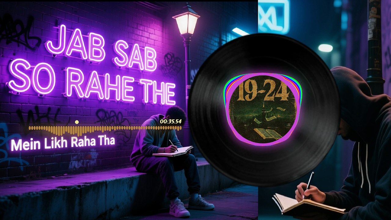 Jab Sab So Rahe The  Hindi Rap Song (Official Audio)  Underground Hip-Hop 2025