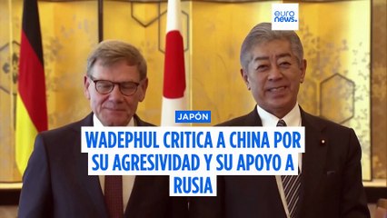Wadephul critica a China por su comportamiento agresivo en el estrecho de Taiwán y su apoyo a Rusia