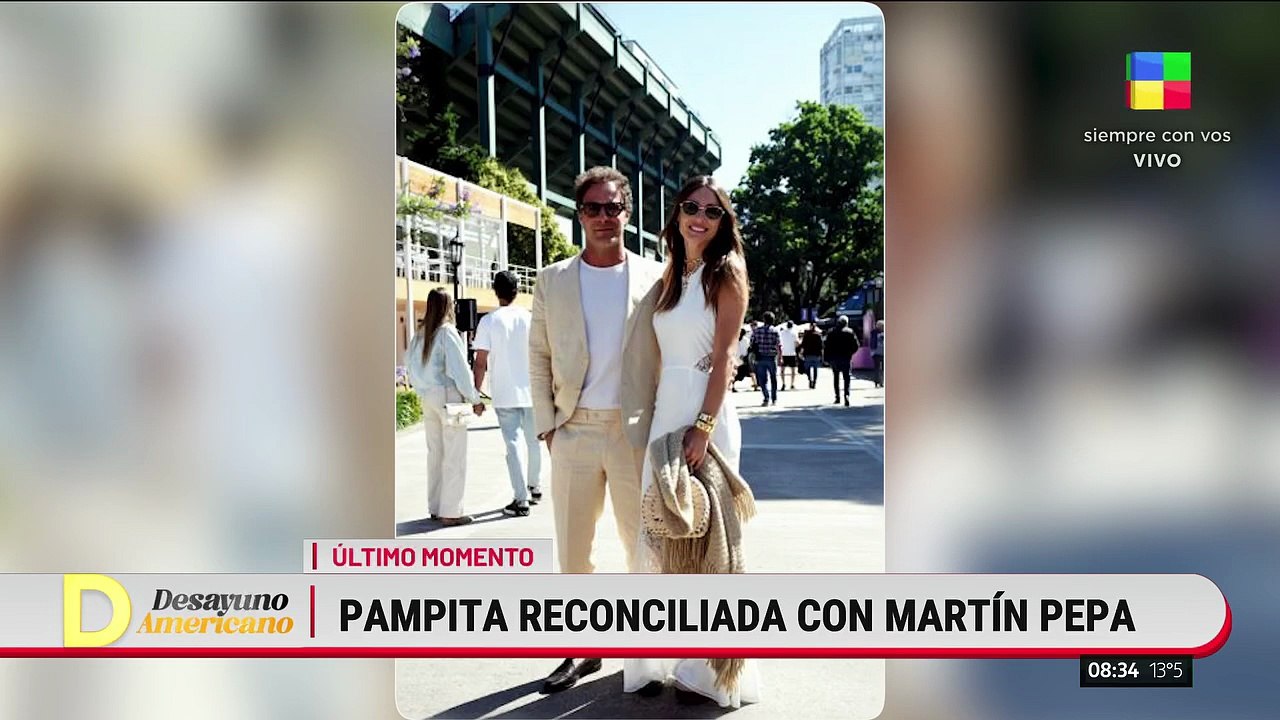 💕 ÚLTIMO MOMENTO- PAMPITA VOLVIÓ CON MARTÍN PEPA@desayunook @pamedavid