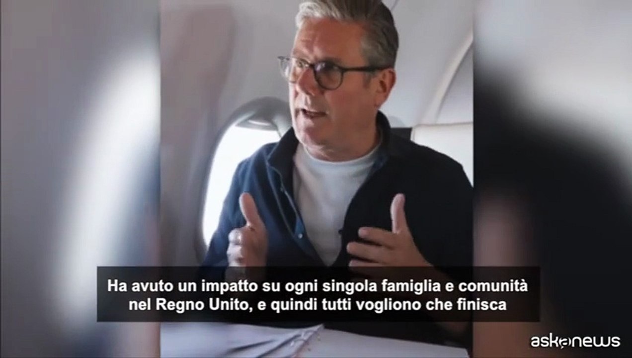 Ucraina, il premier GB Starmer: "Dobbiamo fare le cose per bene"