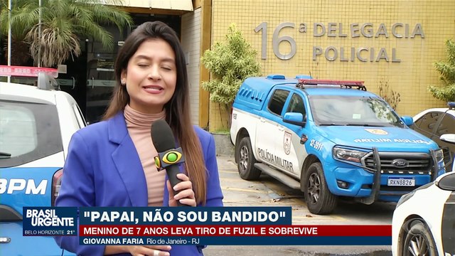 Menino de 7 anos é baleado por fuzil durante aula de educação física