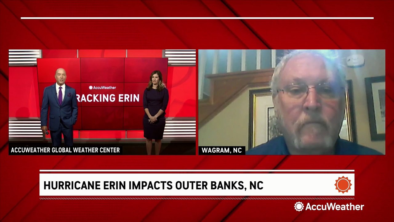 Hurricane Erin to bring coastal hazards to North Carolina Outer Banks