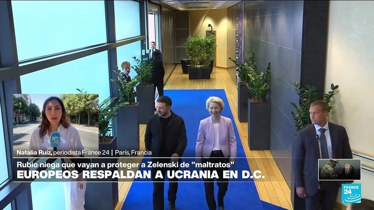 Informe desde París: líderes europeos viajan a Washington por detalles de reunión Trump - Putin