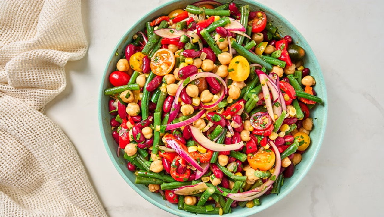 Easy Three Bean Salad Recipe