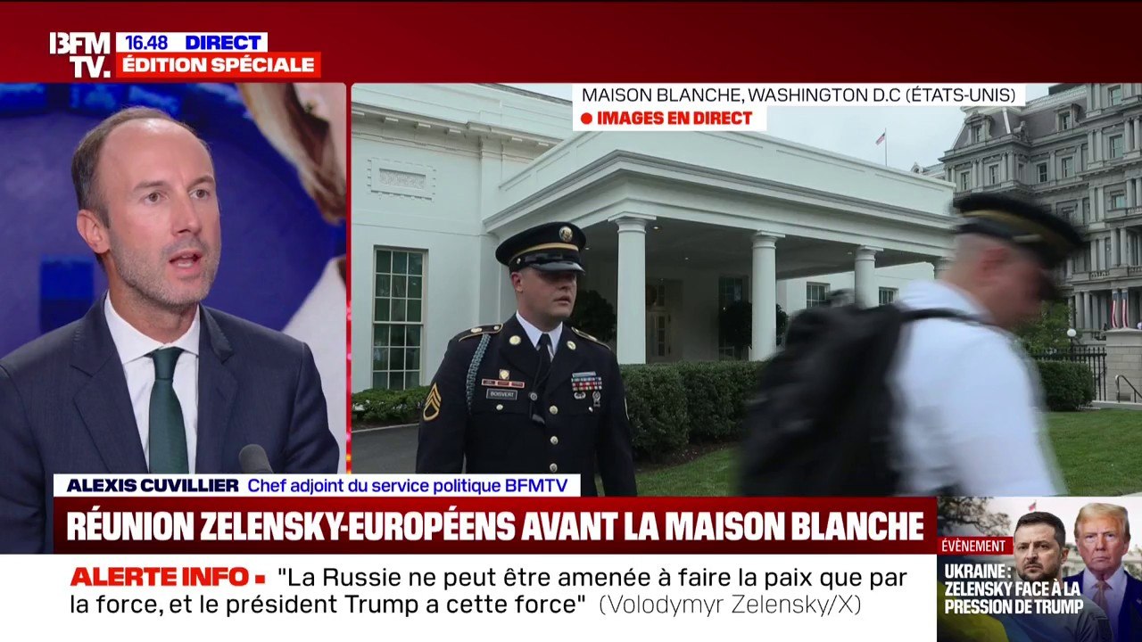 Réunion Zelensky/Européens: Emmanuel Macron devrait arriver prochainement sur le sol américain, il devrait pousser pour des garanties de sécurité de la part de Donald Trump