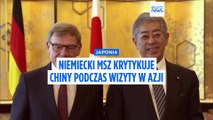 Szef niemieckiej dyplomacji krytykuje Chiny za 