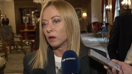 Meloni: «Giornata importante, si aprono spiragli di dialogo»