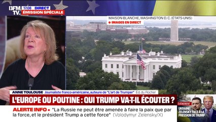 Réunion à Washington: "On ne peut pas mettre face à face un paria international et toute l'UE", décrit Anne Toulouse, journaliste frano-américaine