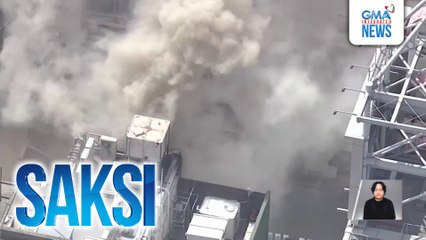 2 bumbero, patay matapos ma-trap sa nasunog na gusali | Saksi