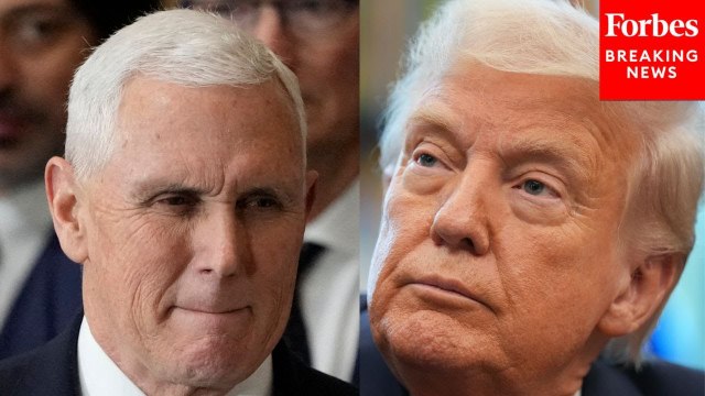 Former Vice President Mike Pence Discusses Trump-Putin Summit In Alaska, Ongoing Peace Talks