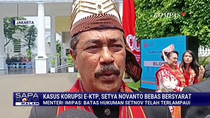 Potret Setya Novanto, Terpidana Korupsi e-KTP Bebas Bersyarat Keluar Lapas | SAPA MALAM