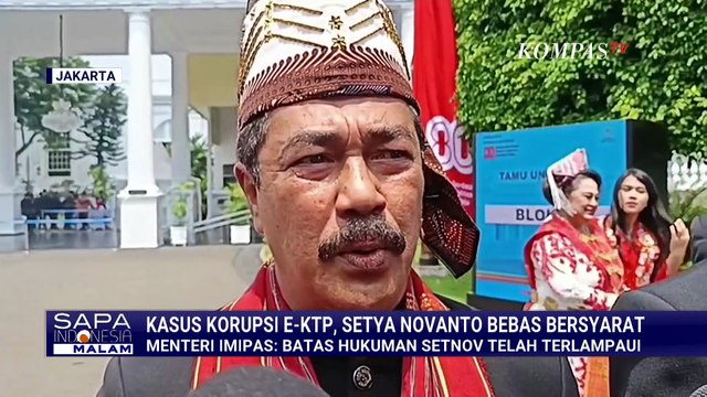 Potret Setya Novanto, Terpidana Korupsi e-KTP Bebas Bersyarat Keluar Lapas | SAPA MALAM