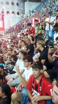 Milan-Bari: la Curva Sud senza gli ultras