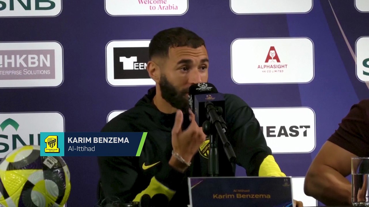 Benzema : “CR7 ? Une légende du football, mais demain ce n’est pas Karim contre Cristiano”
