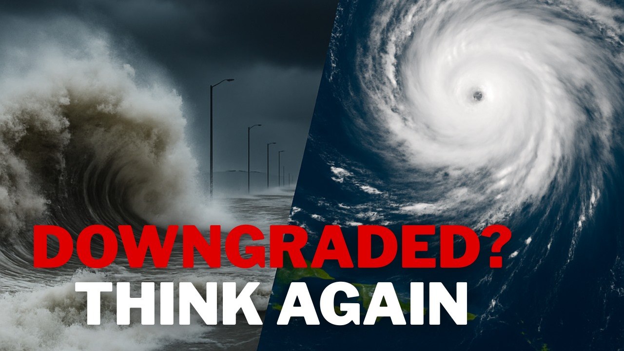 Hurricane Erin Downgraded to Category 3 But Still Dangerous