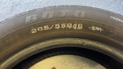Tyre Markings Explained.
